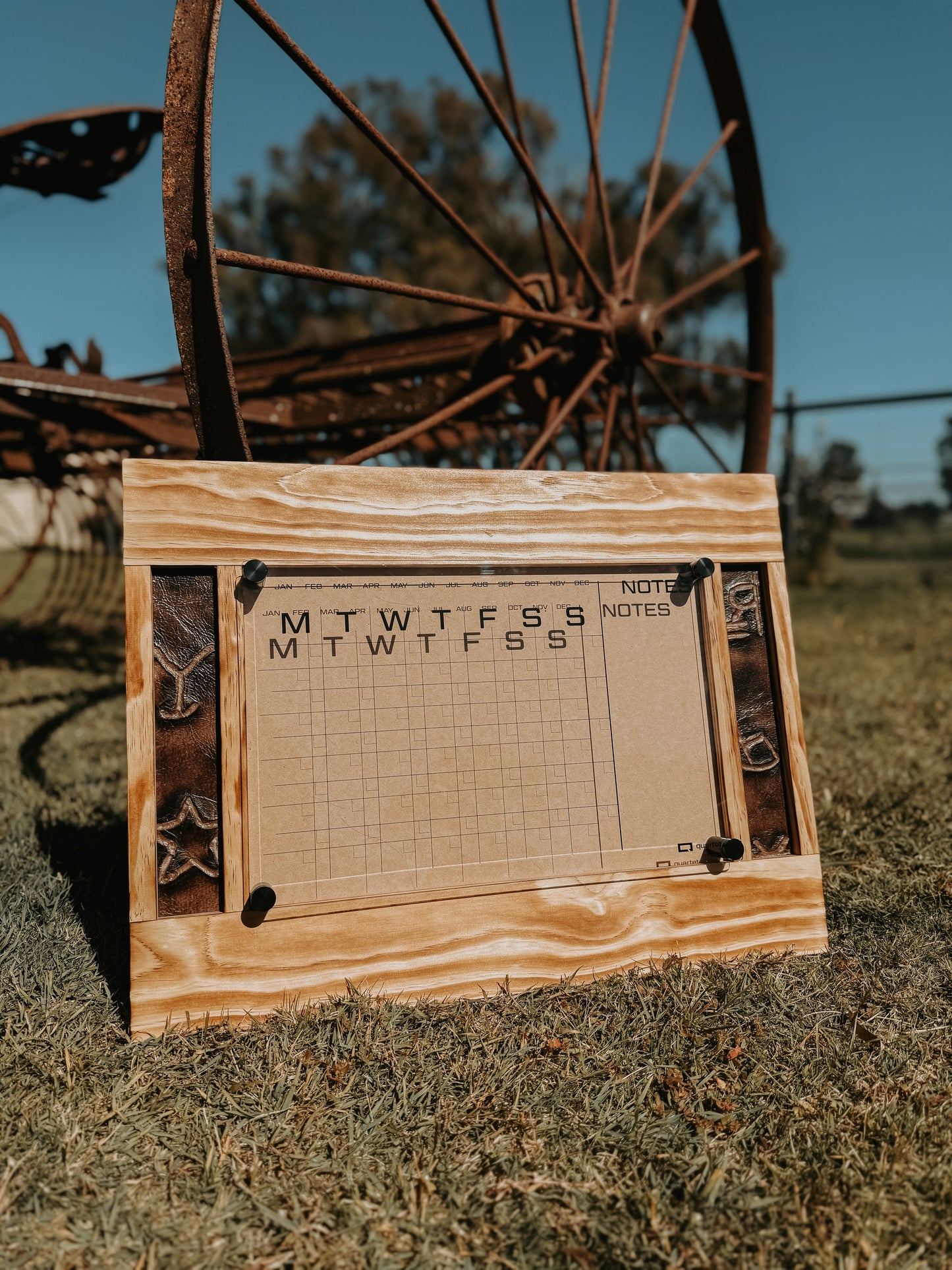 Leather Weekly Planner
