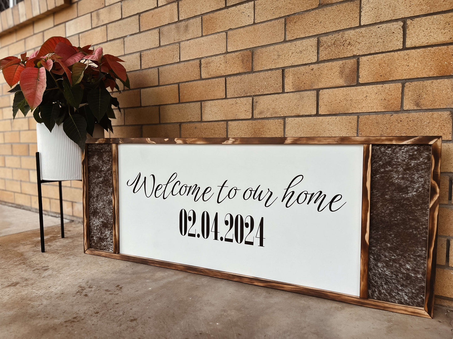 Standard Cowhide Sign