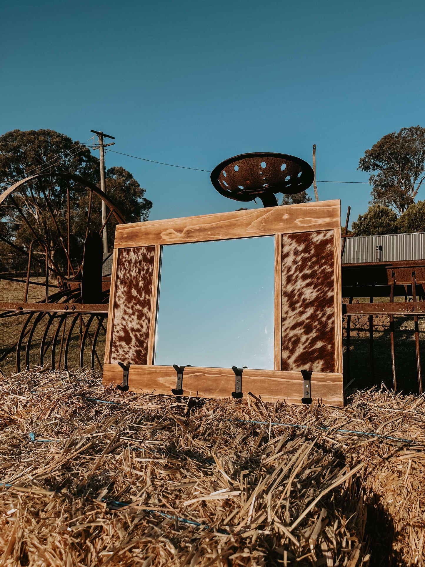 Midi Hat Rack Mirror