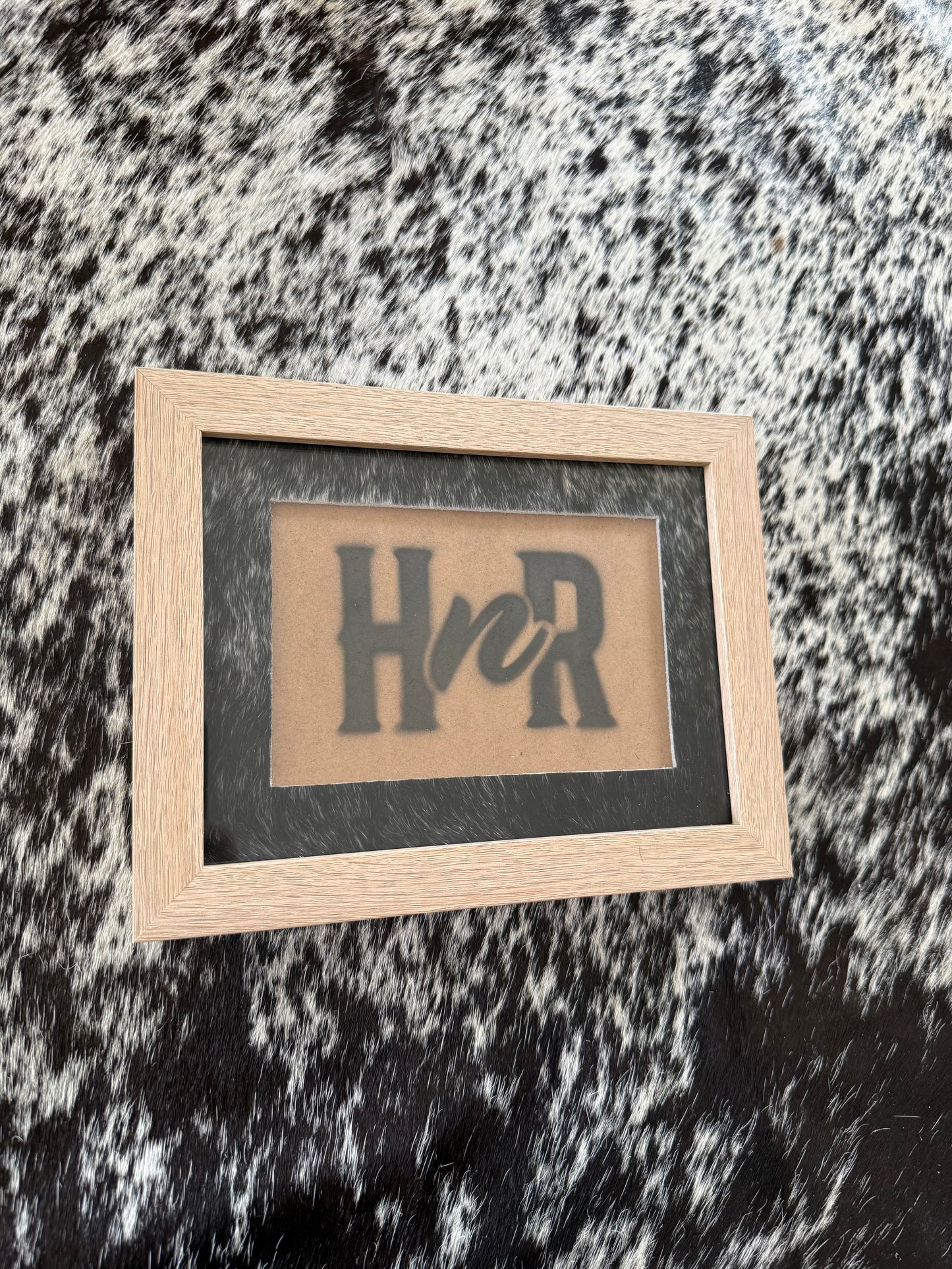 Various Cowhide Photo Frames- 6x8"