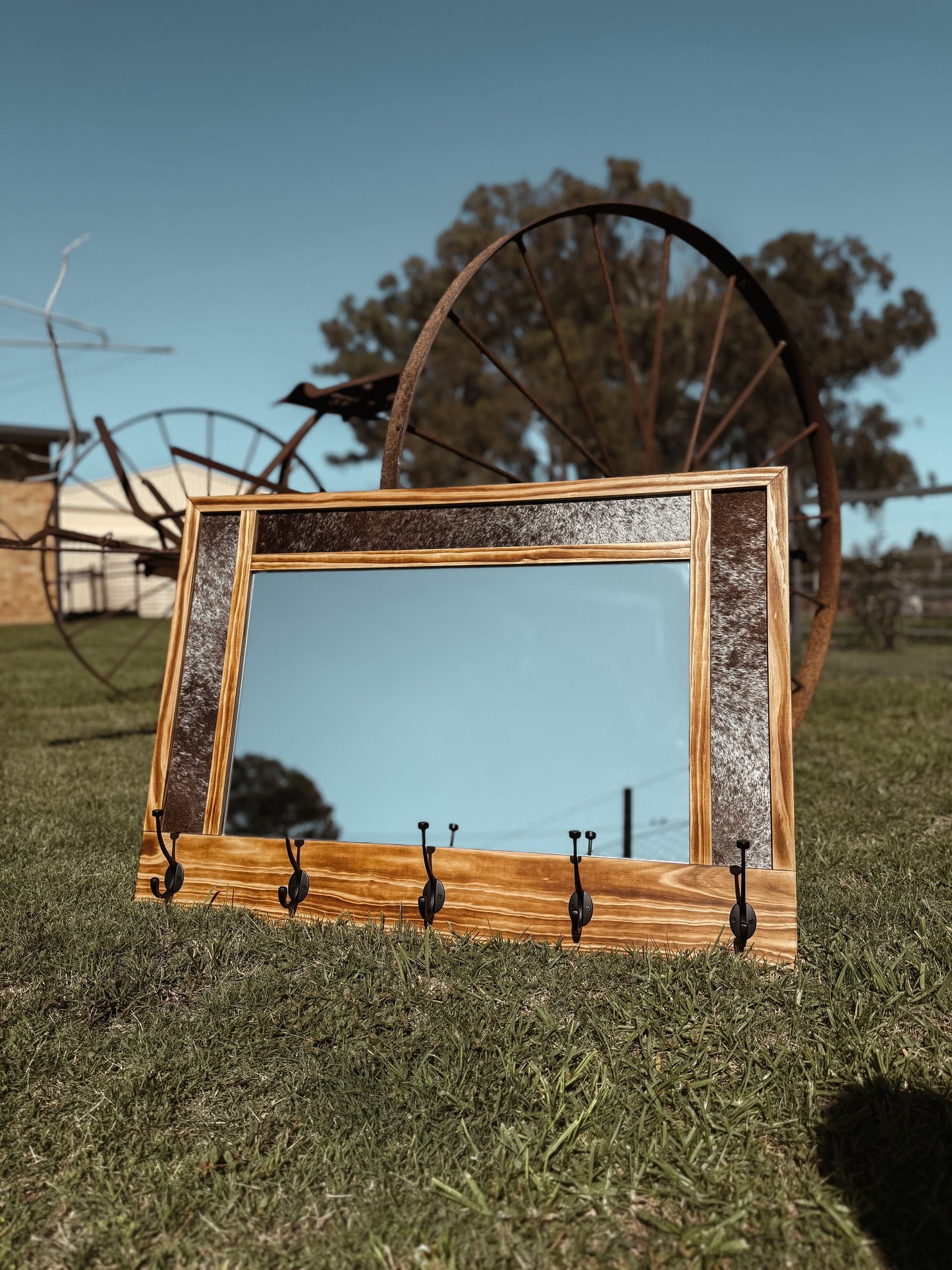 Iconic Hat Rack Mirror